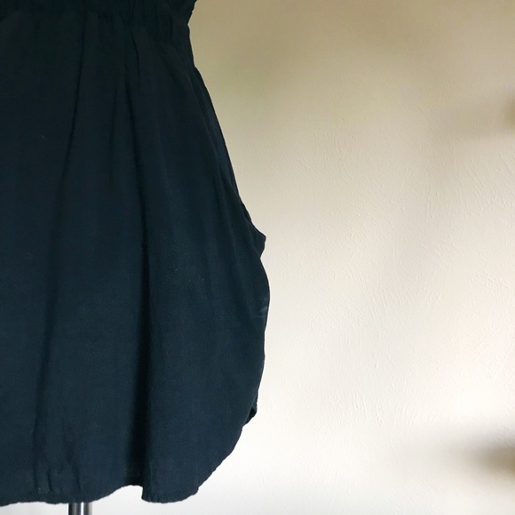 AQUA Surplice Wrap Sleeveless Mini Pocket Dress XS - Picture 6 of 10